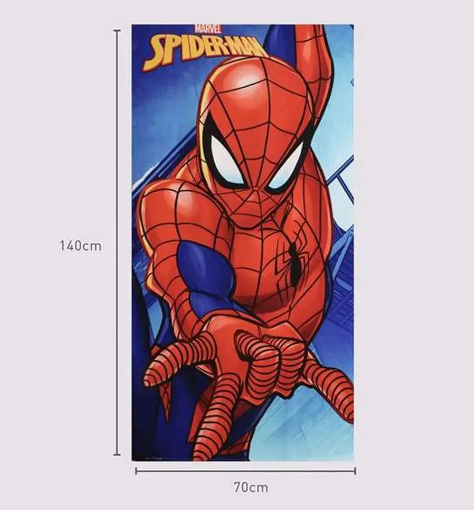 Beach Towel Spider-Man Blue 70 x 140 cm